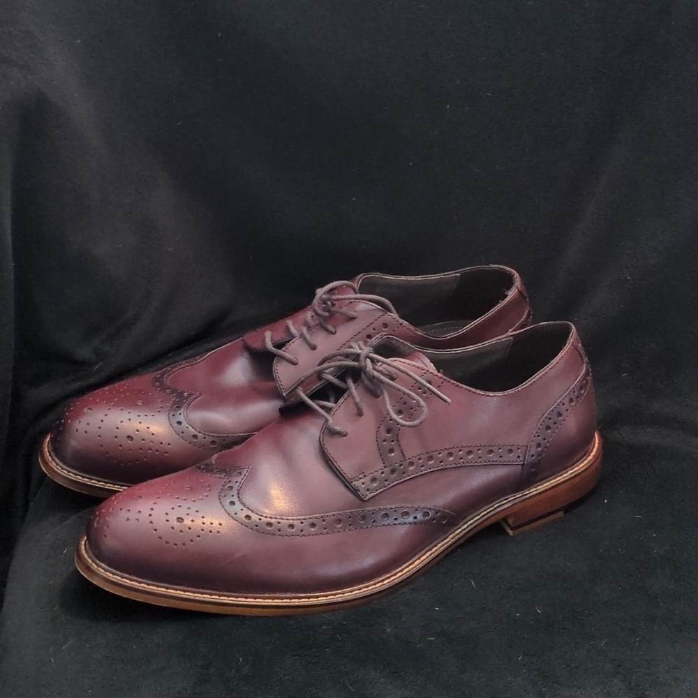 Joseph Aboud Wingtip Oxford Dress Shoes Men's Sz 11.5​​ - Picture 3 of 7